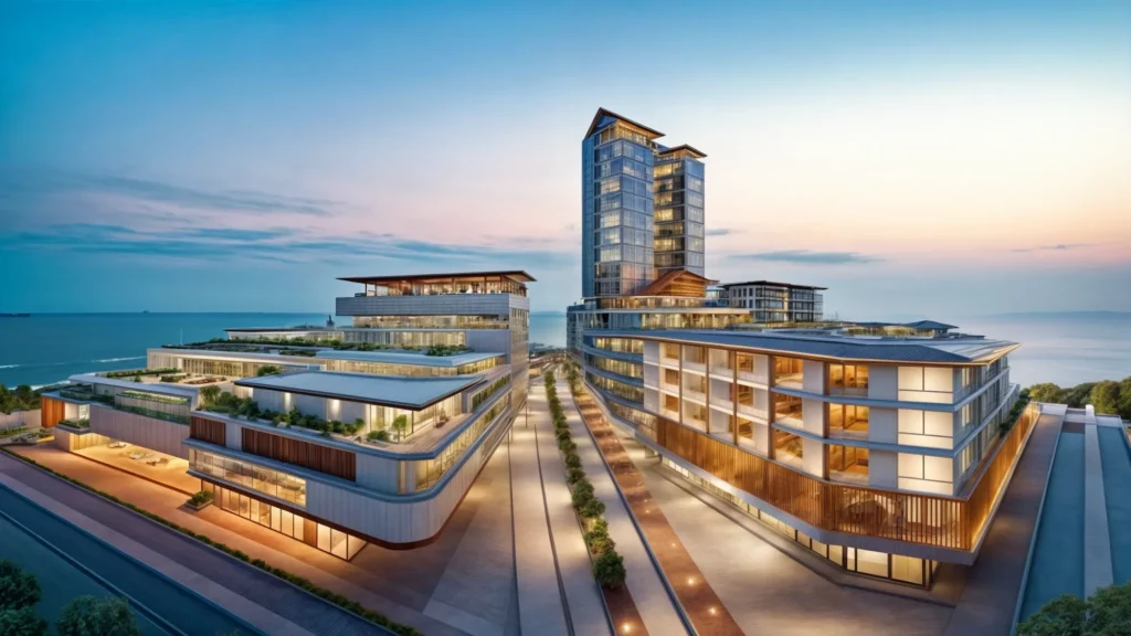 The a concept of the future of the Sibaya Precinct